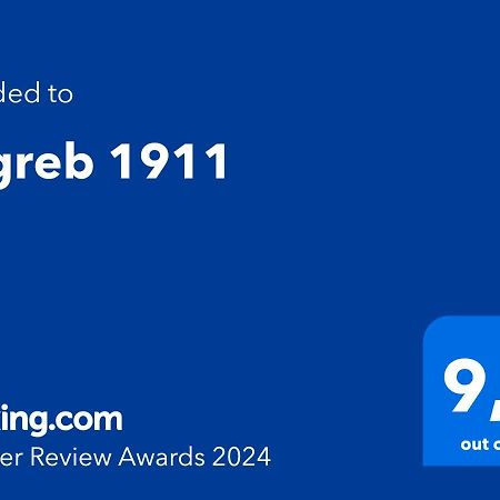 Zagreb 1911 Leilighet Eksteriør bilde